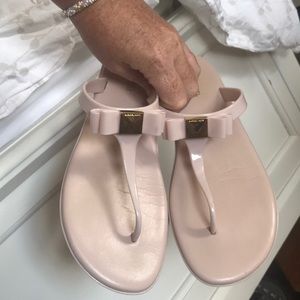 New BLUSH PINK Michael Kors sandals WORN ONCE